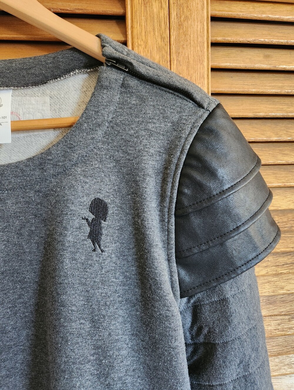 Edna Mode Semi-Cropped Fleece Pullover